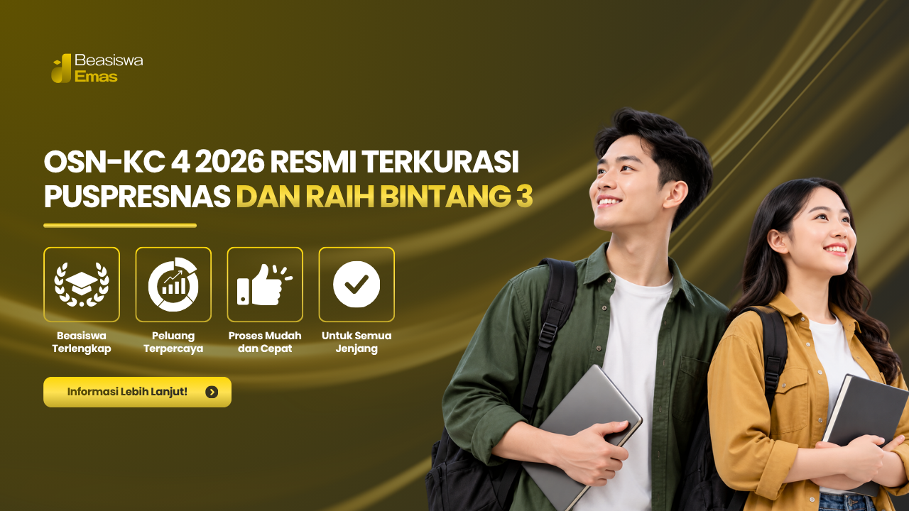 OSN-KC 4 2026 Resmi Terkurasi Puspresnas dan Raih Bintang 3