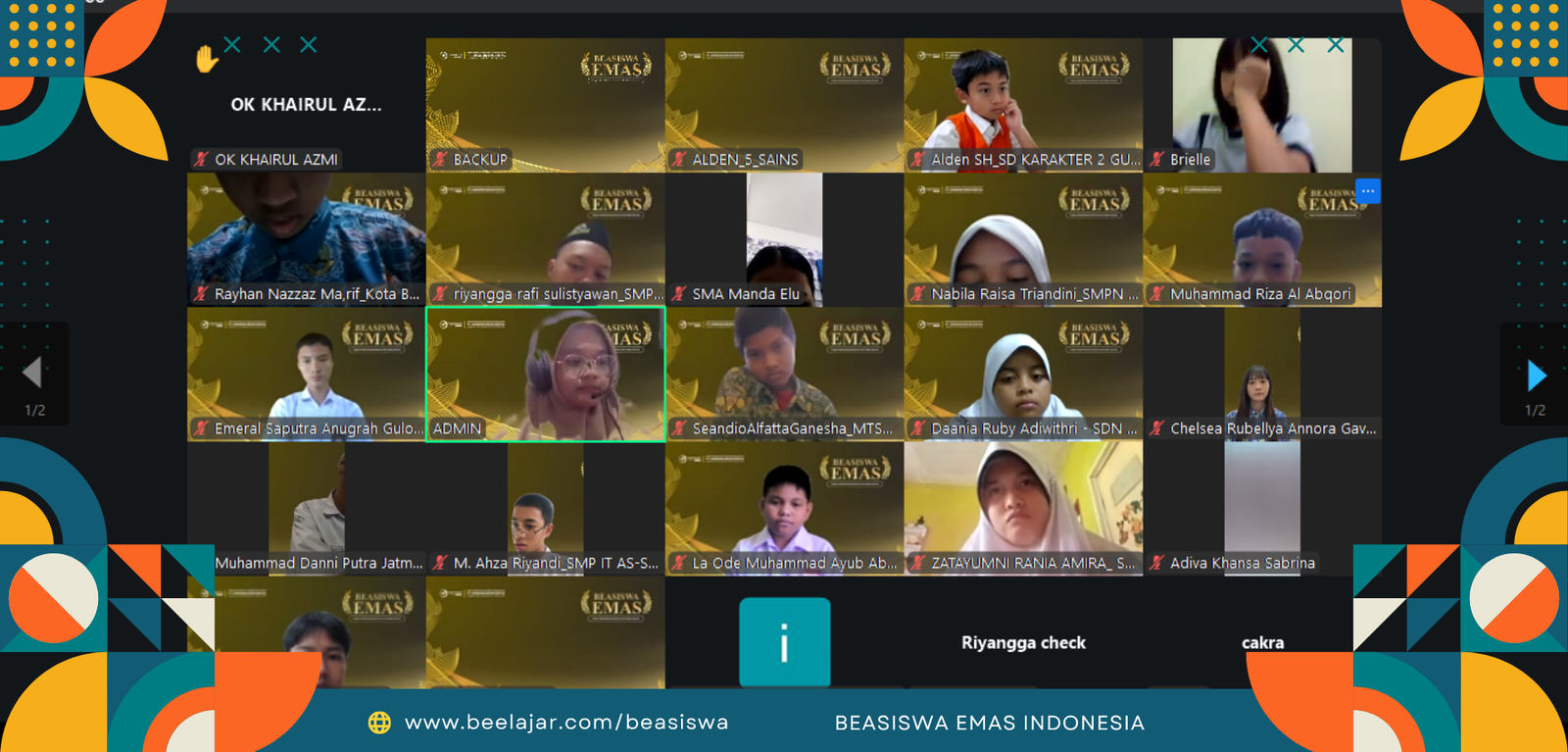 DOKUMENTASI SELEKSI BEASISWA