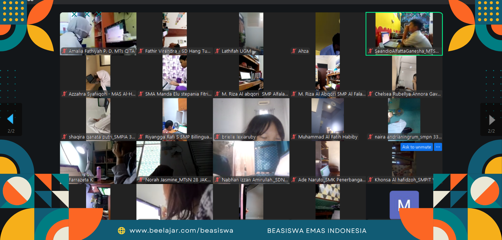 DOKUMENTASI SELEKSI BEASISWA