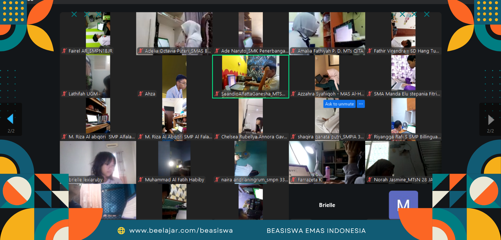 DOKUMENTASI SELEKSI BEASISWA
